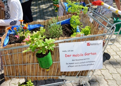 Urban Gardening in Salzburg-Itzling. Mobile Gärten